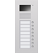 Deurstation deurcommunicatie — Niko Inbouwbuitenpost met 8 bellen en kleurencamera 10-308